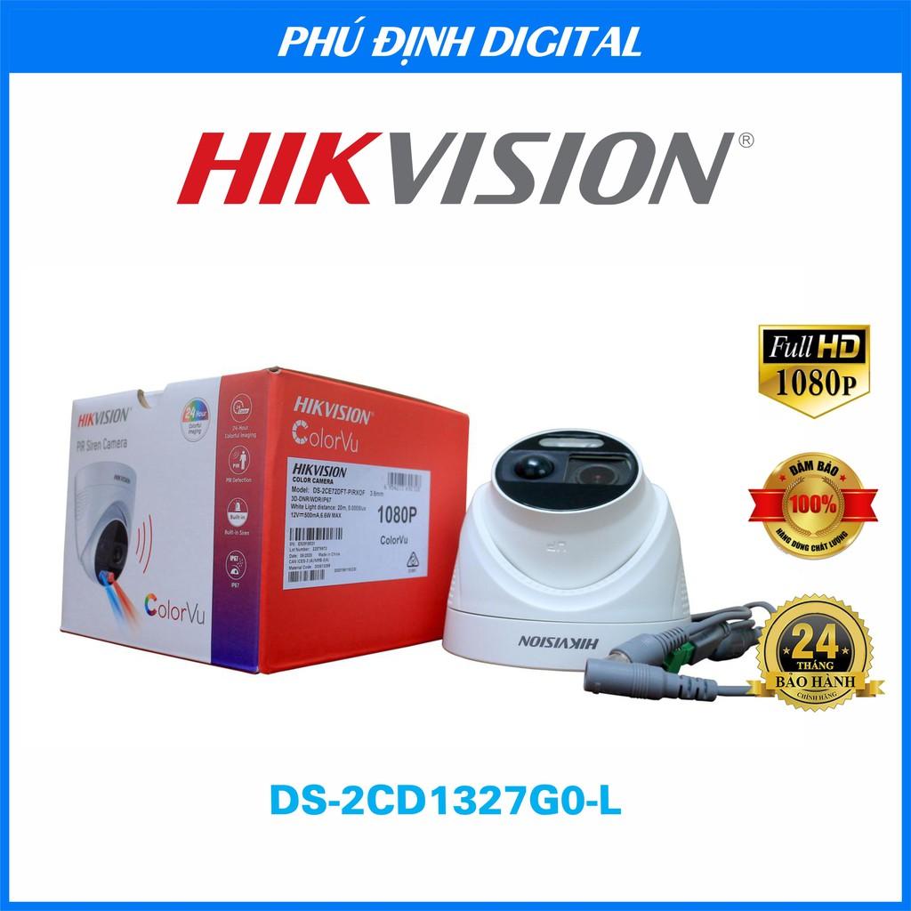 Camera HDTVI Colorvu 2MP HIKVISION DS-2CE72DFT-PIRXOF - HÀNG CHÍNH HÃNG