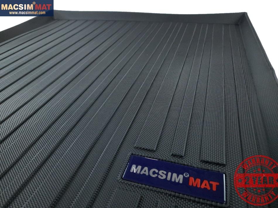 Thảm lót cốp Audi A5 2012-2018 nhãn hiệu Macsim chất liệu TPV cao cấp màu đen