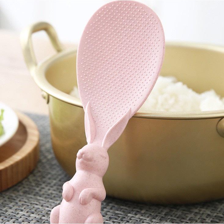 Muỗng Múc Cơm Chống Dính Hình Chú Thỏ đáng Yêu