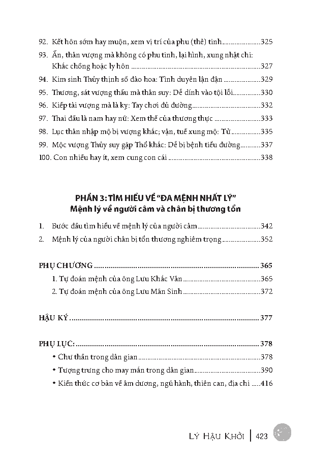 Sách - 100 Phép Đoán Mệnh