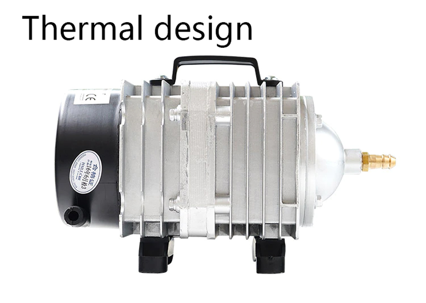 MÁY SỤC SỦI THỔI KHÍ OXY 6 VÒI, 25W CHO HỒ BỂ CẢ CẢNH - TÔM - CÁ - SỬ DỤNG NGUỒN ĐIỆN 220V - ACO 208. TẶNG 6 ĐÁ SỦI TO + 6M DÂY