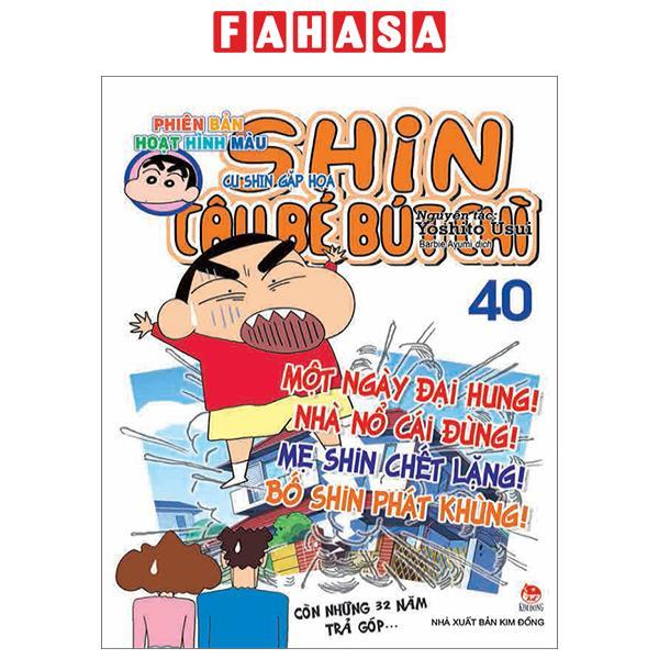 Shin - Cậu Bé Bút Chì - Phiên Bản Hoạt Hình Màu - Tập 40: Cu Shin Gặp Họa