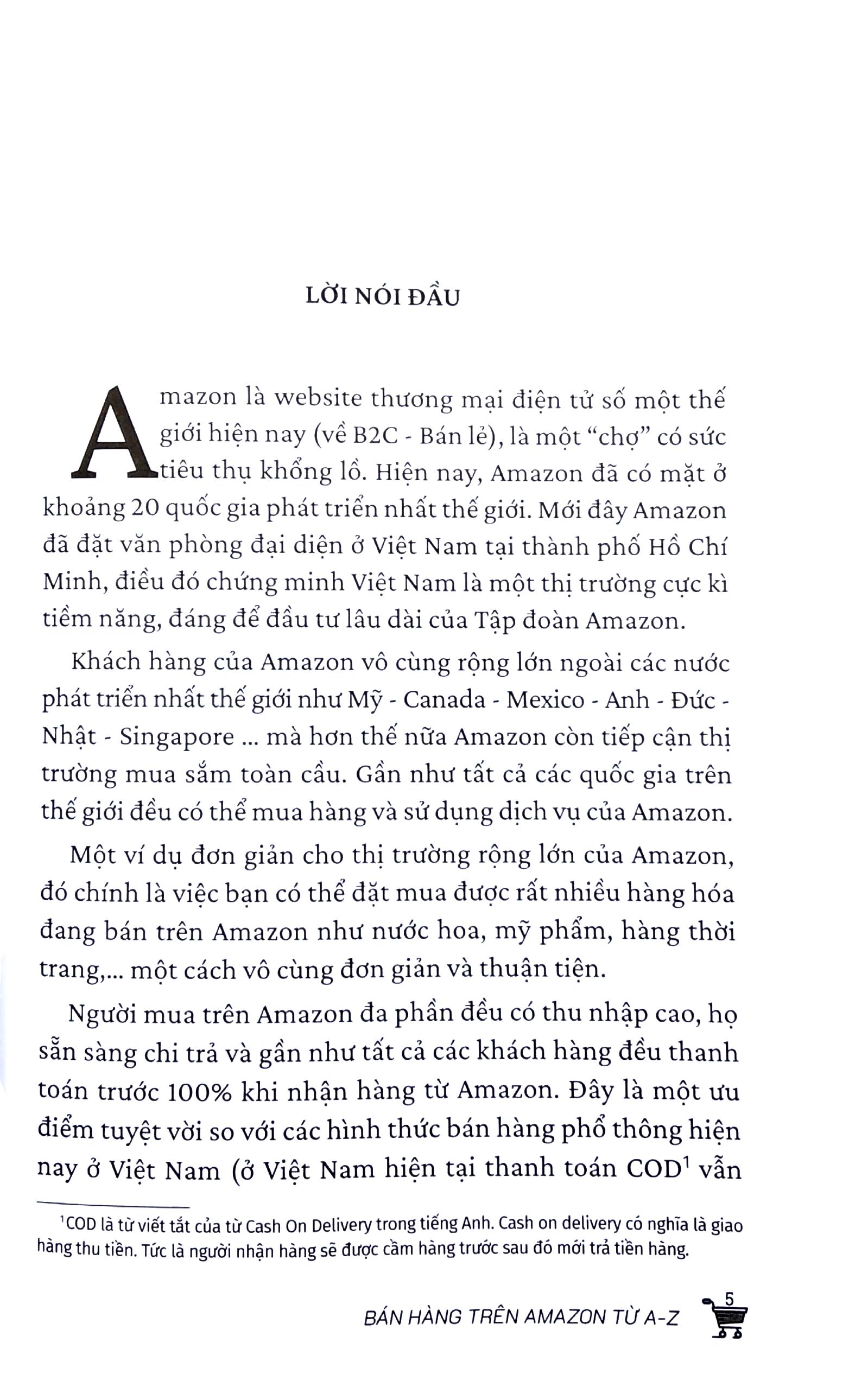 Bán Hàng Trên Amazon Từ A-Z (Tái Bản 2021)