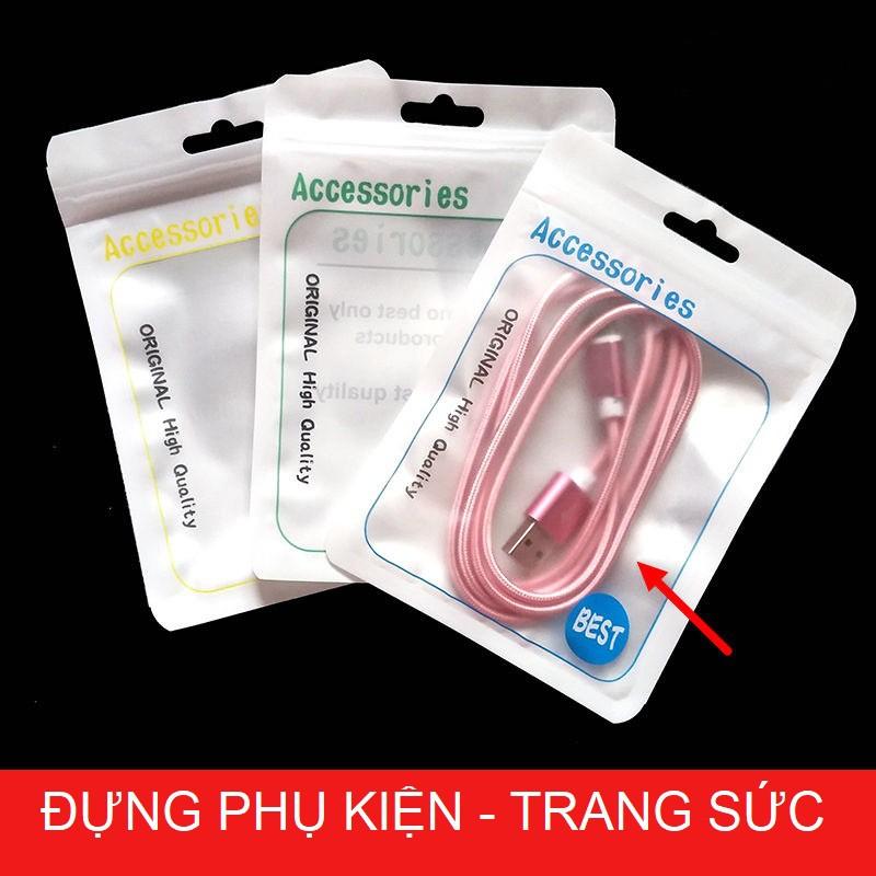 Túi Zip đựng phụ kiện công nghệ, phụ kiện, trang sức