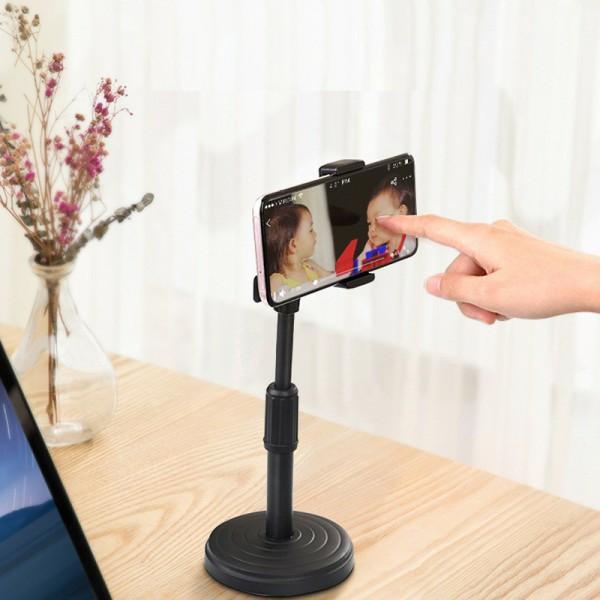 Giá Đỡ Điện Thoại - Kệ Cài Điện Thoại Livestream Xem Video Ổn Định Xoay 360 Độ Dùng Để Quay Phim Ghi Hình Đa Dụng