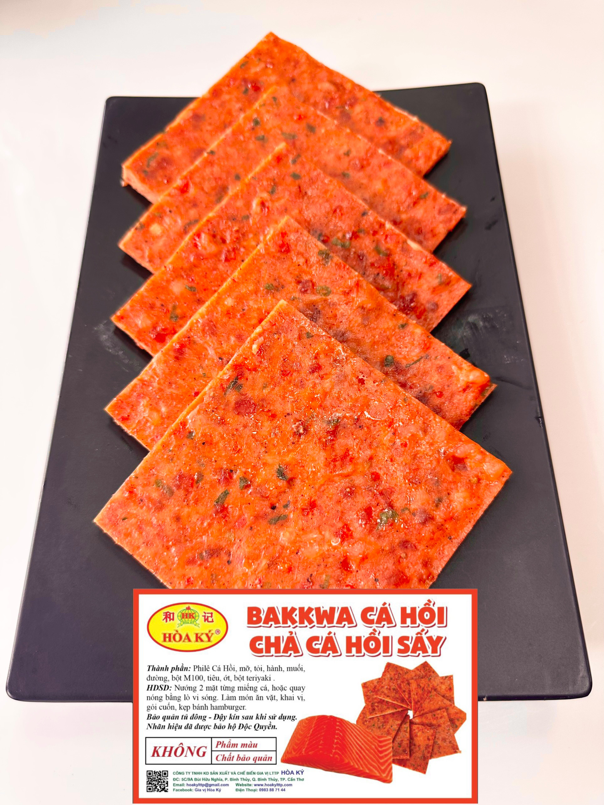 Thịt sấy khô ( Cá Hồi) Bakkwa 500gr