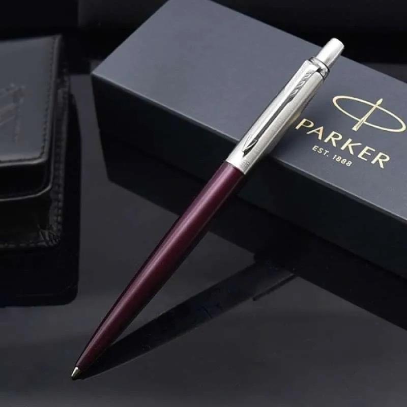 Bút Ký Tên Parker, Viết Bi Kí Cao Cấp Jotter Đ-PTB Purple CT TB6-1953412, Khắc Tên Chữ Miễn Phí, Quà Tặng Cho Sếp