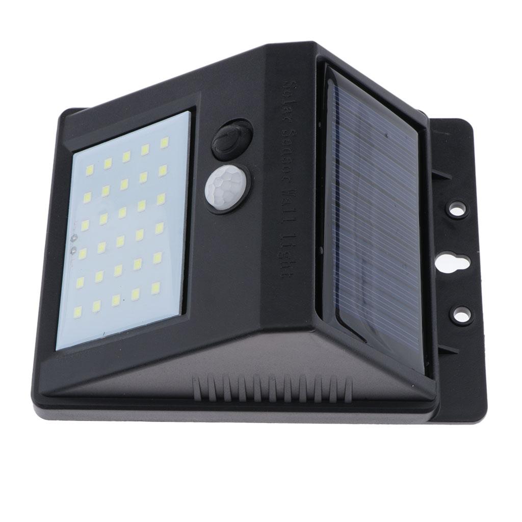 Solar Powered LED Wall Light