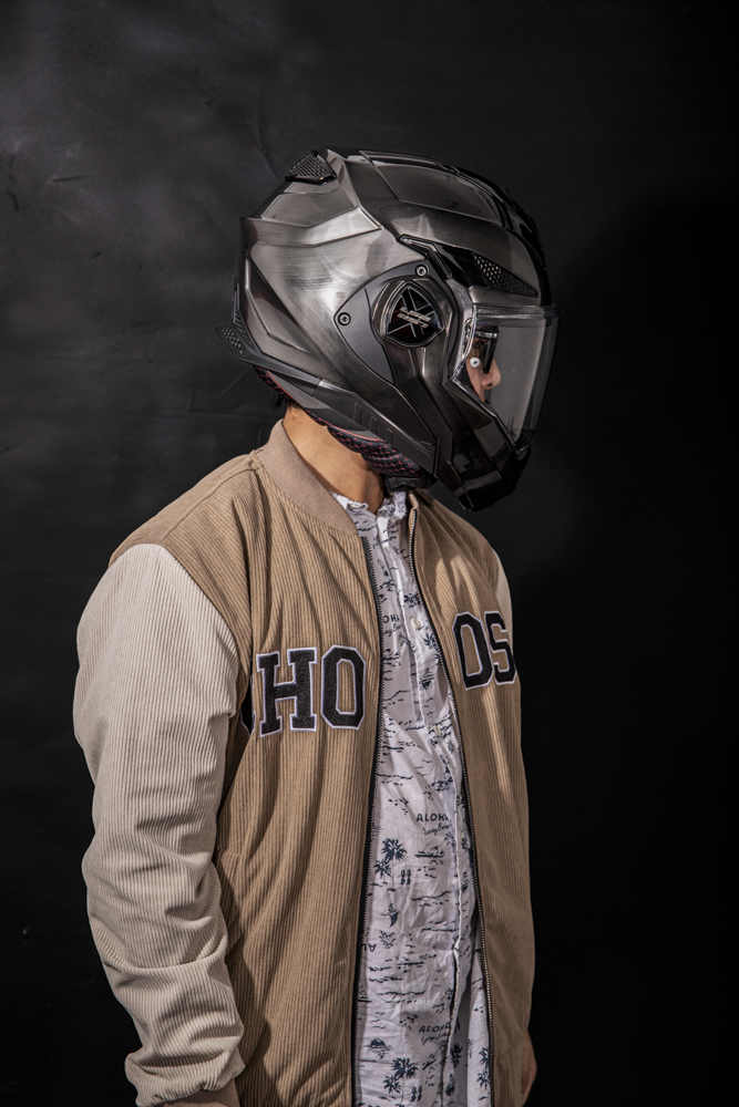 Mũ Bảo Hiểm Fullface Lật Hàm 180độ LS2 FF901 Advant X Fiberglass - Sợi thuỷ tinh