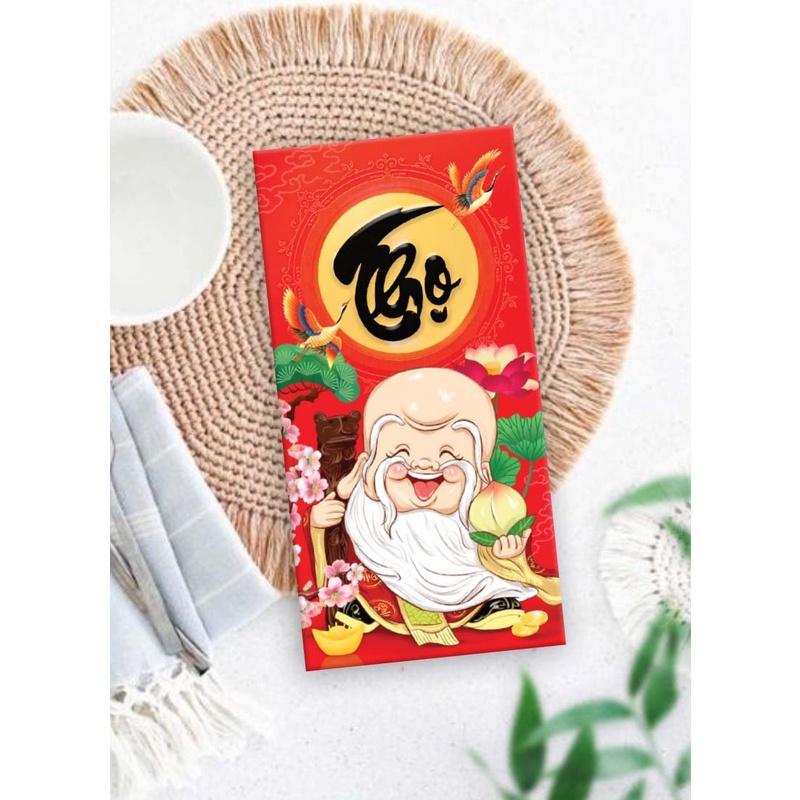 Combo 50 bao lì xì,lì xì hottrend 2022 theo yêu cầu siêu đẹp giấy C150 cao cấp