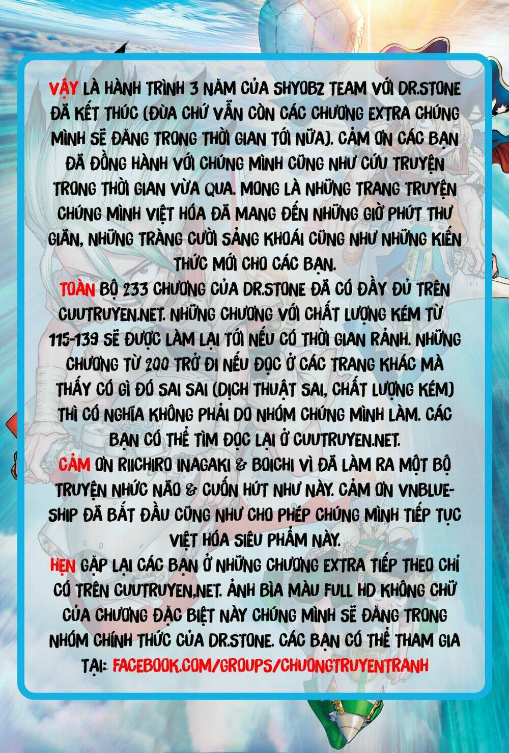 dr.stone - hồi sinh thế giới chapter 232.6 48