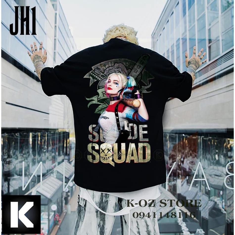 ÁO THU NAM NỮ BIG SIZE COTTON JOKER SQUAD GÁI