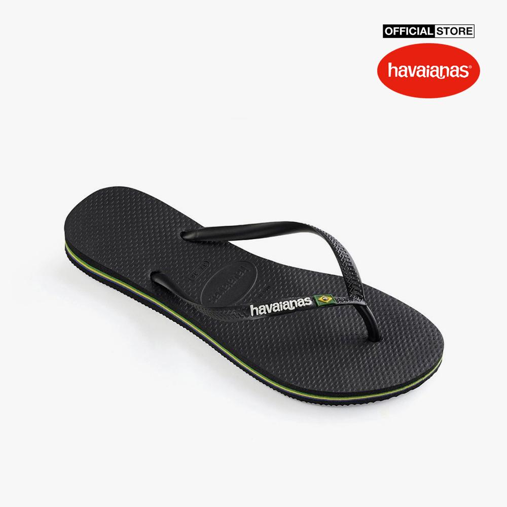 HAVAIANAS - Dép nữ Slim Brasil 4140713-0090-334