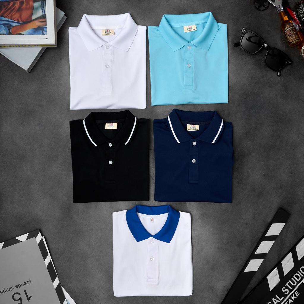Áo thun Polo Nam cổ bẻ DONA05 thun basic cộc tay vải cá sấu cotton vải đẹp phong cách trẻ trung chuẩn form màu be