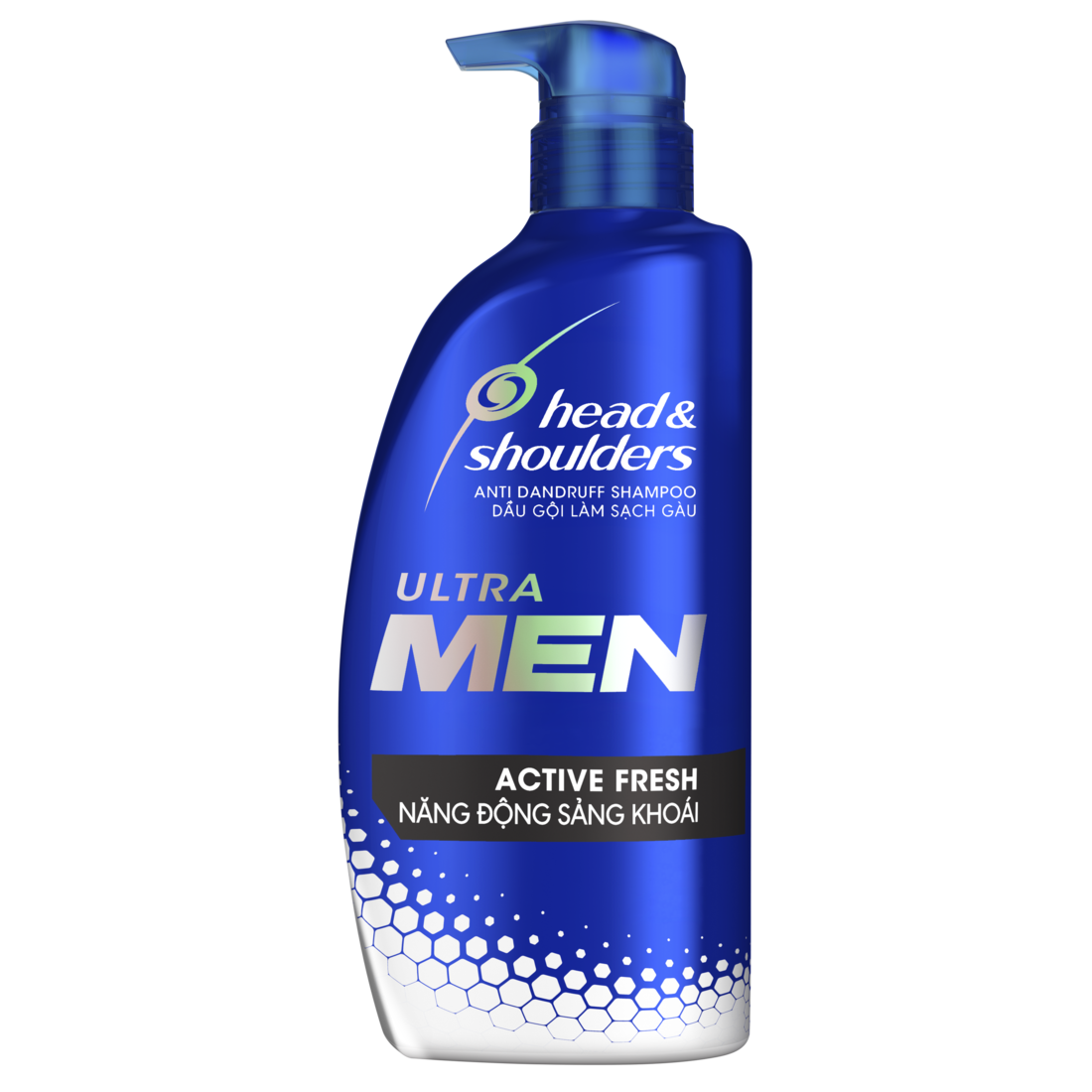 Dầu Gội HEAD & SHOULDERS Ultra Men Năng Động Sảng Khoái Chai 650ml