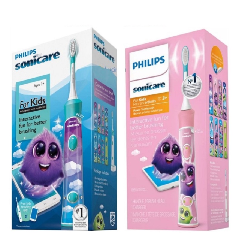 Bàn chải đánh răng điện trẻ em Philips HX6322 /04 - Hàng nhập khẩu