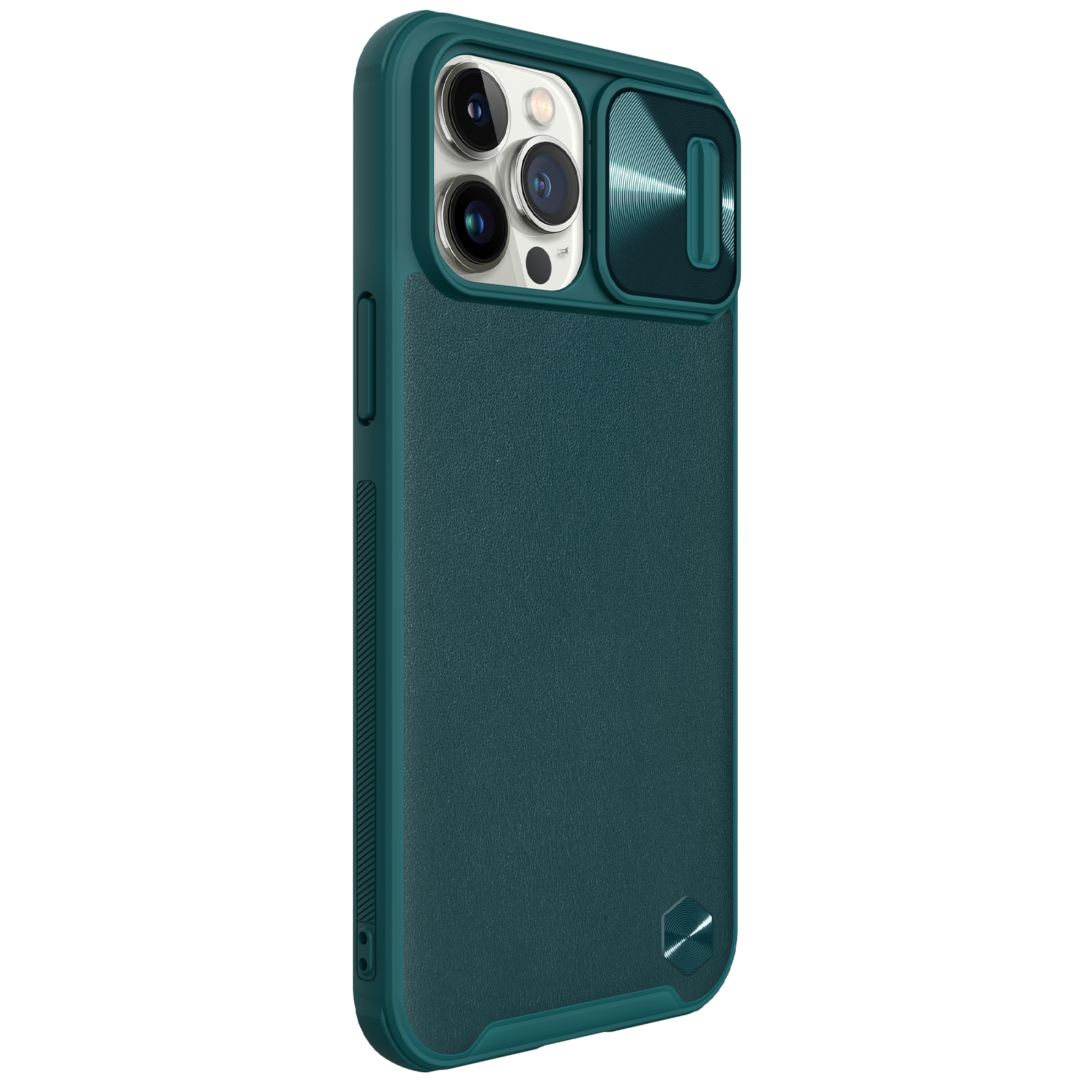 Ốp Nillkin bảo vệ Camera cho iPhone 13 / 13 Pro / 13 Pro Max Nillkin CamShield Leather Case nắp đậy bảo vệ Camera - Hàng Nhập Khẩu