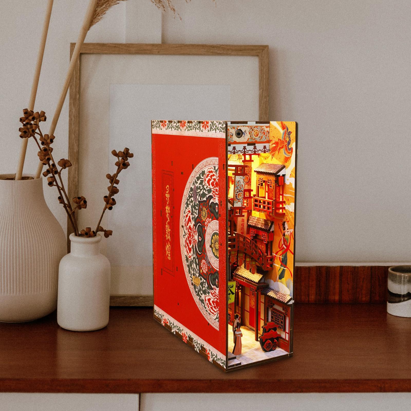 Dollhouse Kit 3D Puzzle with LED & Furniture Accessory Valentine'S Gift