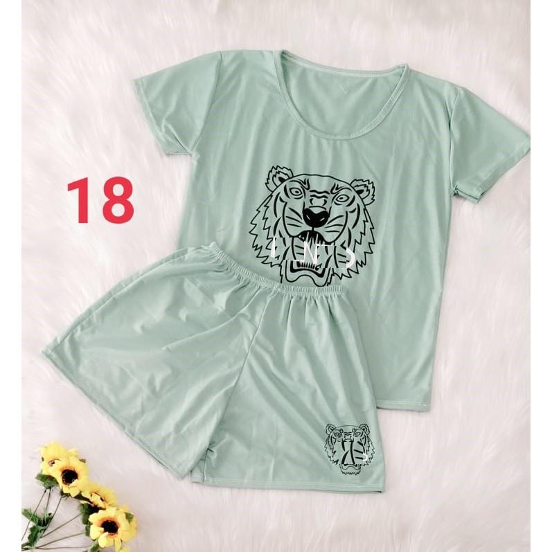 Xả rẻ bộ cotton đùi nữ - 37 đến 55kg - ẢNH THẬT
