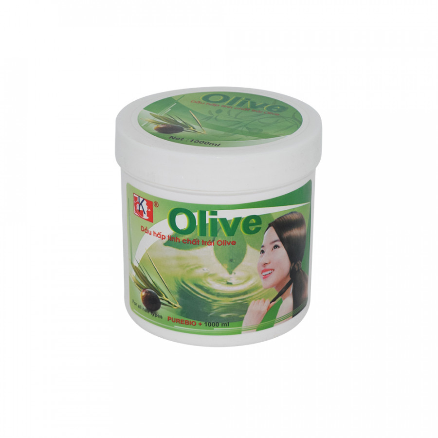 Dầu hấp dưỡng tóc LK tinh chất trái Oliu 500ml - 1000ml ( Olive Repair Hair Treatment )