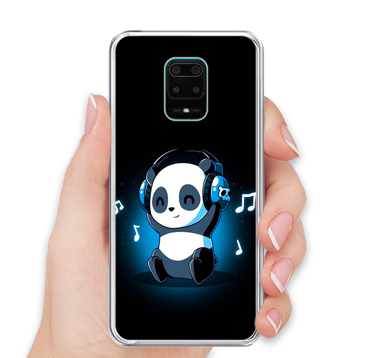 Ốp lưng dẻo cho điện thoại XIAOMI REDMI NOTE 9S / REDMI NOTE 9 PRO - 0334 PANDA05 - Hàng Chính Hãng