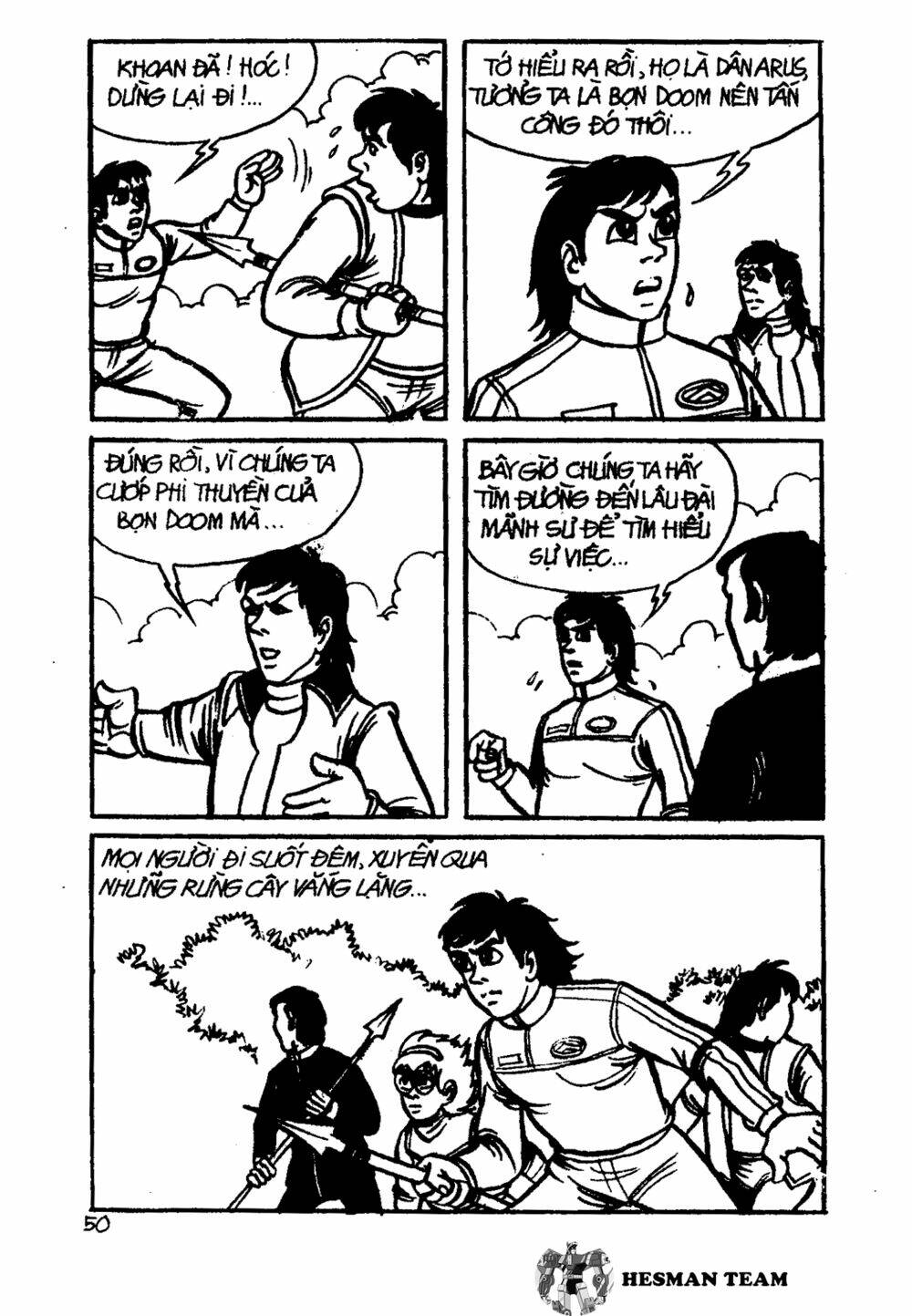 dũng sĩ hesman chapter 1 49