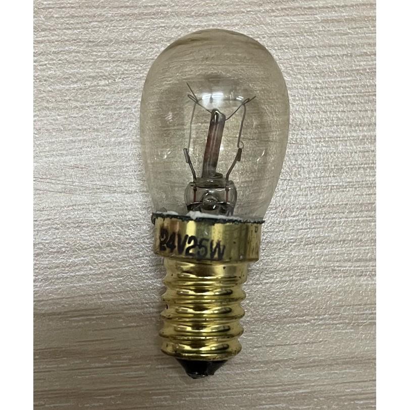 Combo 5 bóng đèn sợi đốt E14 24V 25W 25x55mm (Pilot lamps 24V 25W E14 25x55mm clear)