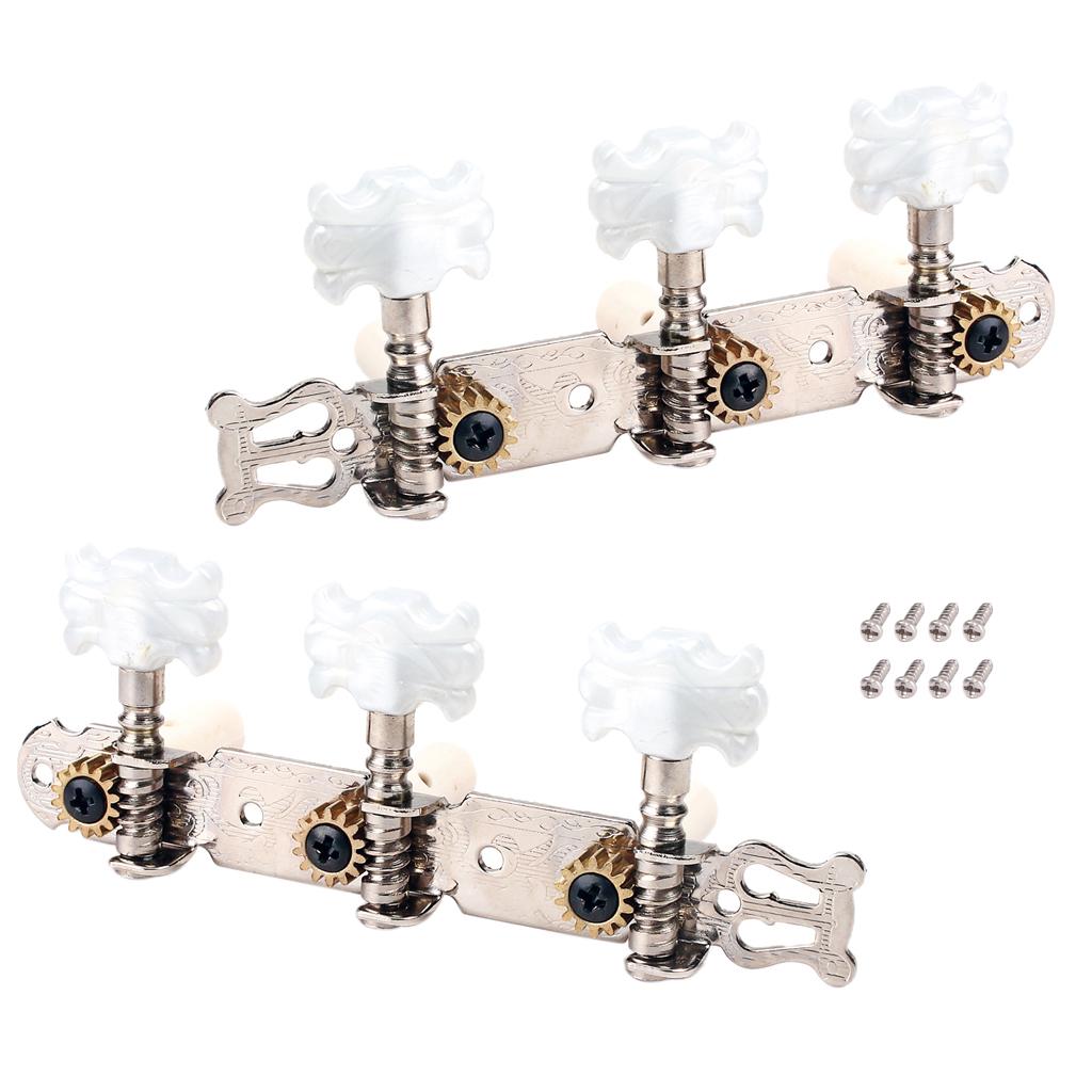 2pcs Classical Guitar Tuner Tuning Pegs Machine Heads Guitar Accessories