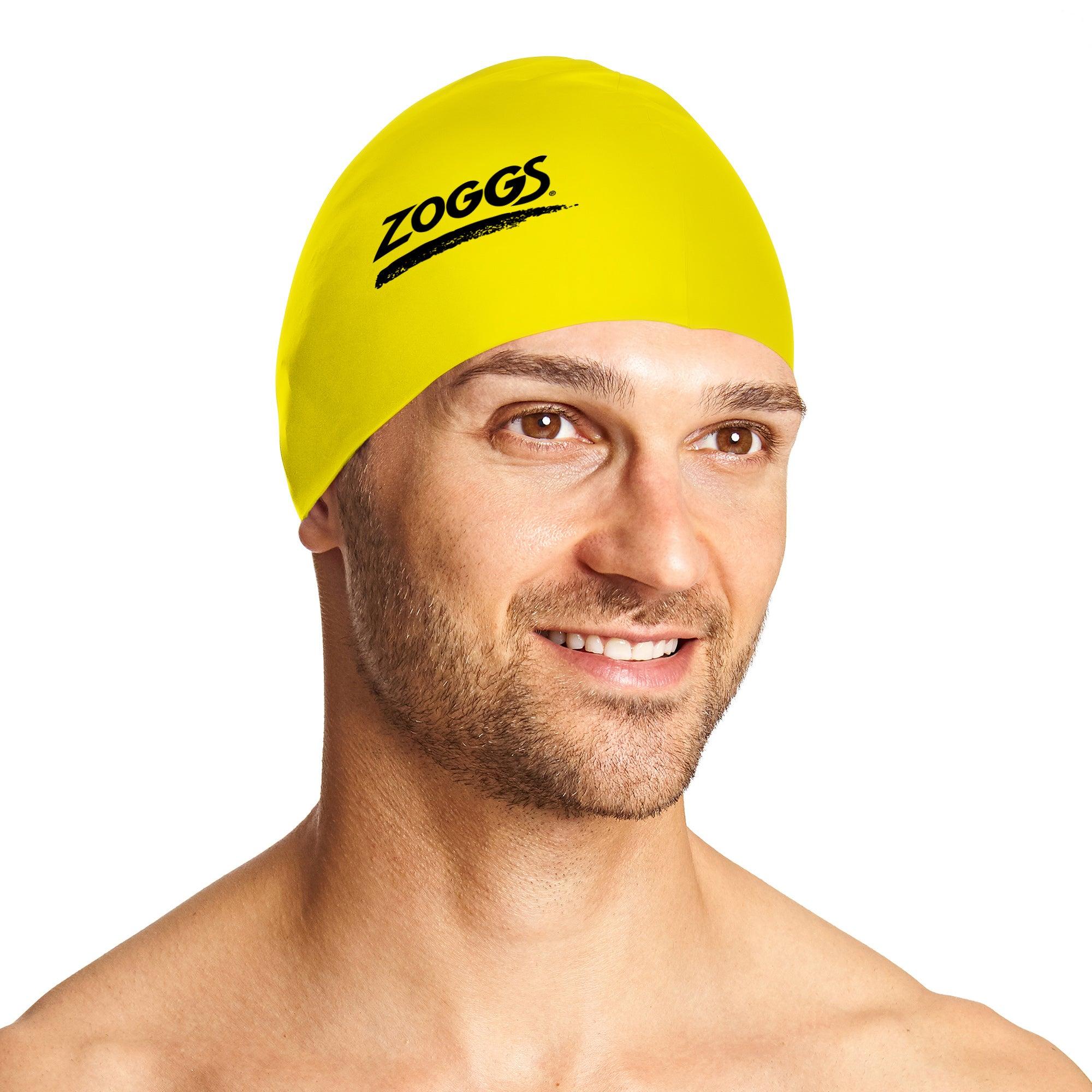 Mũ bơi unisex Zoggs Yellow Silicone - 465024-YL