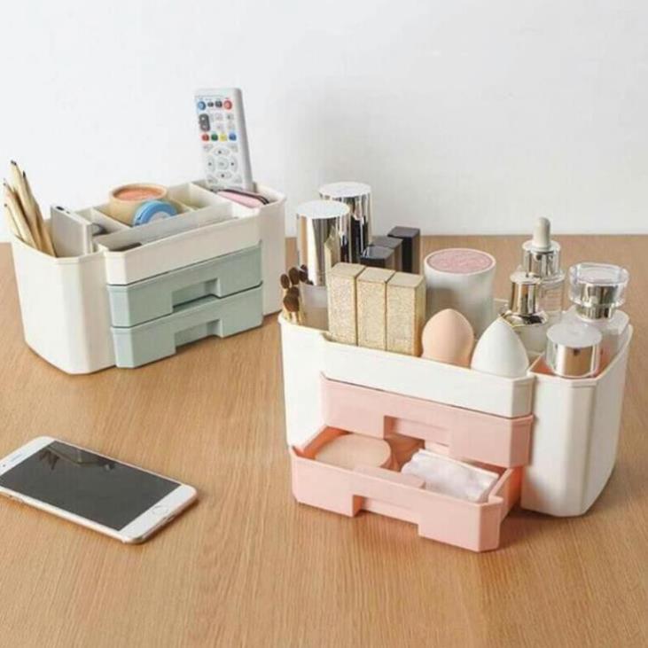 Kệ đựng mỹ phẩm 2 ngăn kéo