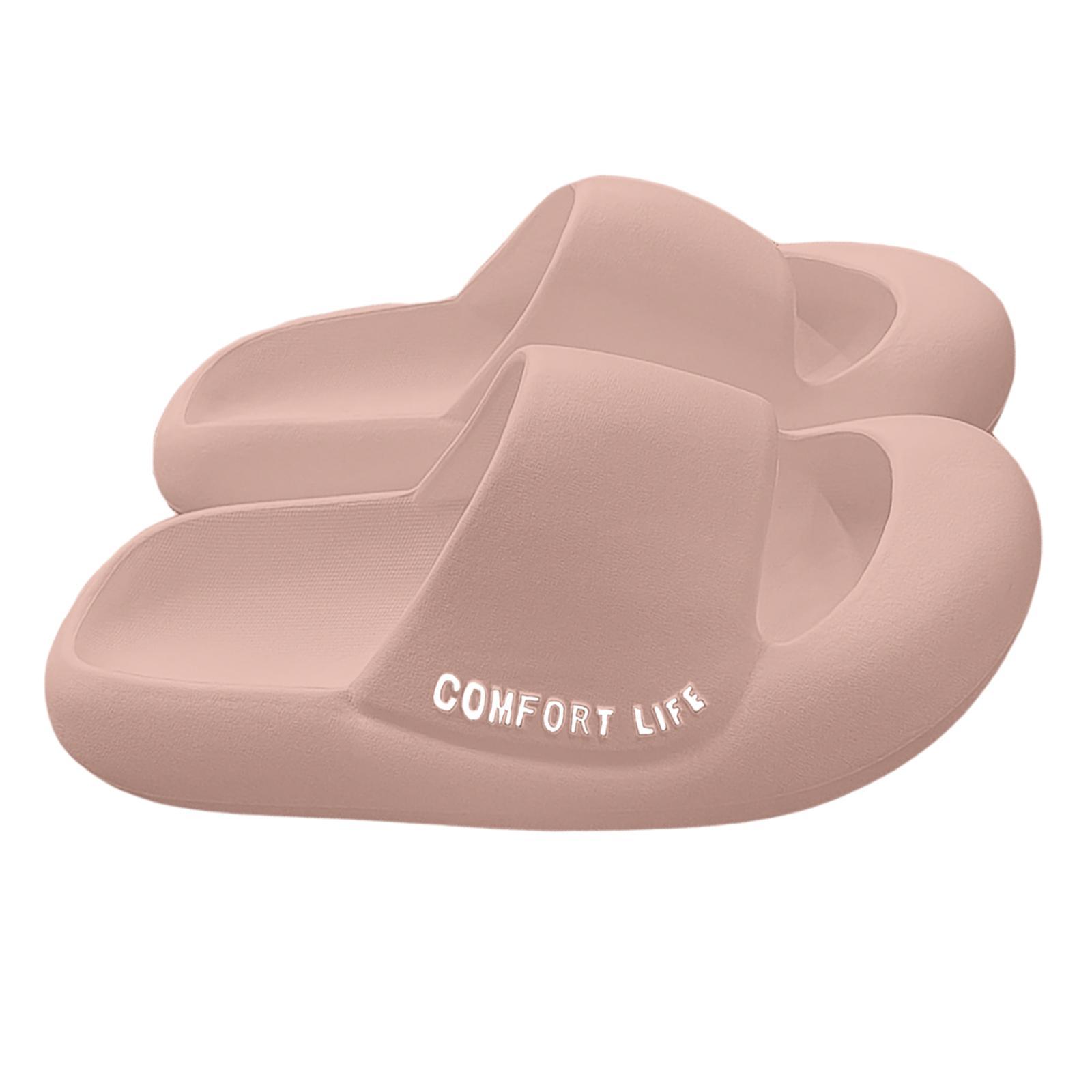 Summer Slippers Comfortable Sandals Unisex Shower Shoes for Beach