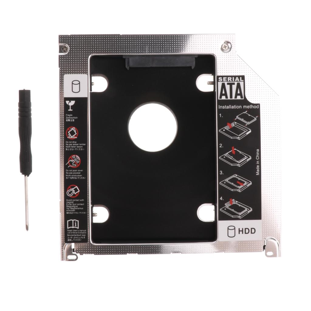 2.5'' SATA Hard Drive Caddy Tray SSD HDD Disk Bracket for Apple MacBook Pro