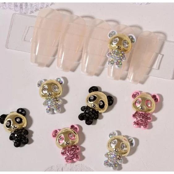 Charm Gấu Trúc Đá Cao Cấp | Có 3 Màu