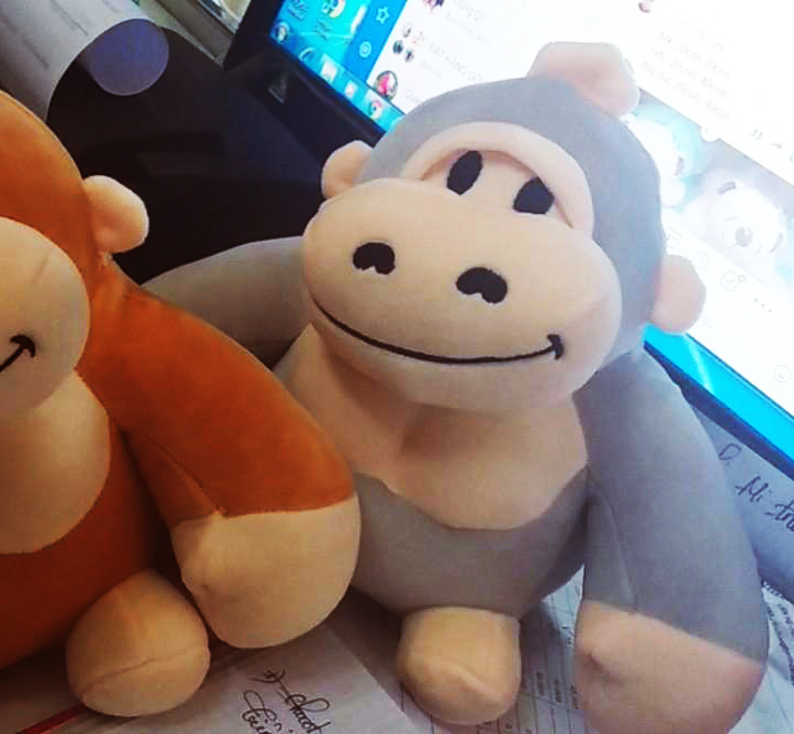 GẤU BÔNG KHỈ KINGKONG VẢI MINISO SIÊU MỀM MỊN, HÀNG LOẠI 1 CAO CẤP, AN TOÀN CHO NGƯỜI TIÊU DÙNG