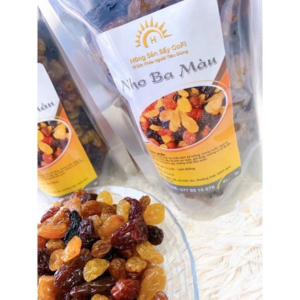 Nho khô mix 3 màu 250Gram