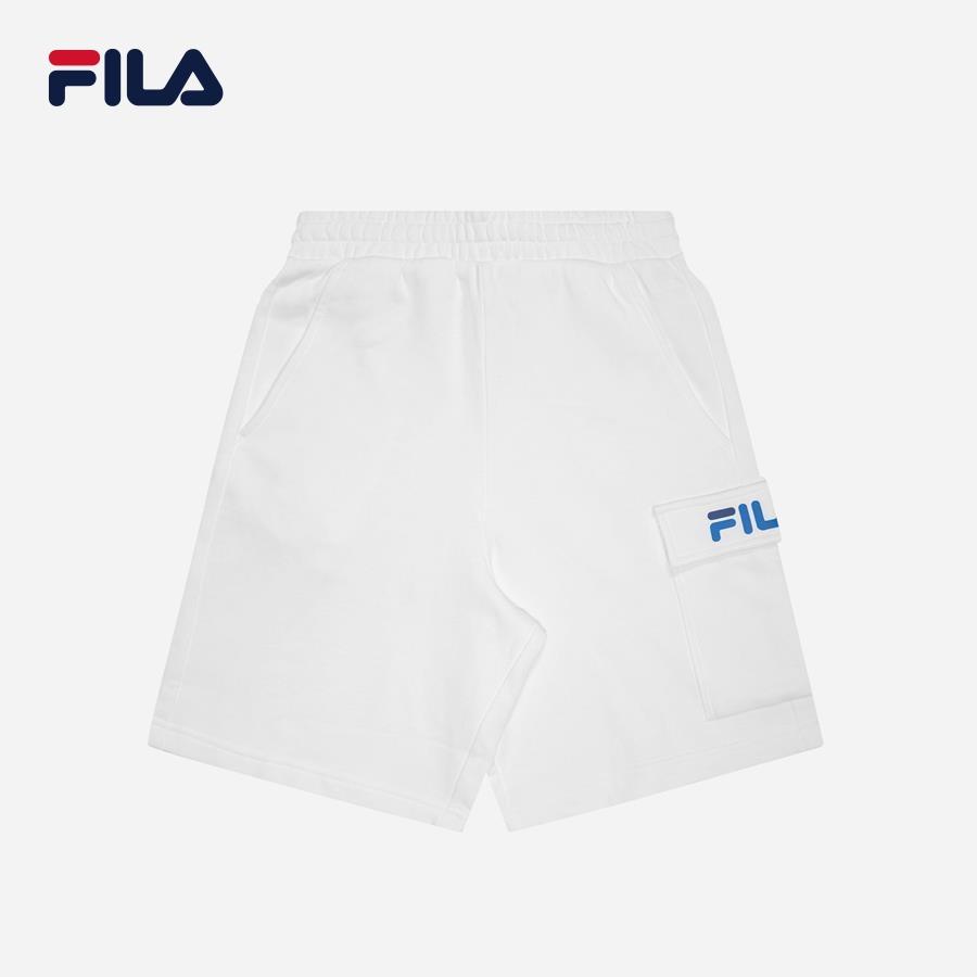 Quần ngắn thời trang unisex Fila Regular Small Logo - FW2HPF1043X-WHI