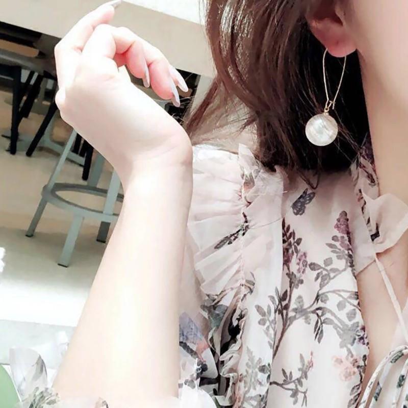 Bông tai dáng dài phong cách retro thời trang cho nữ