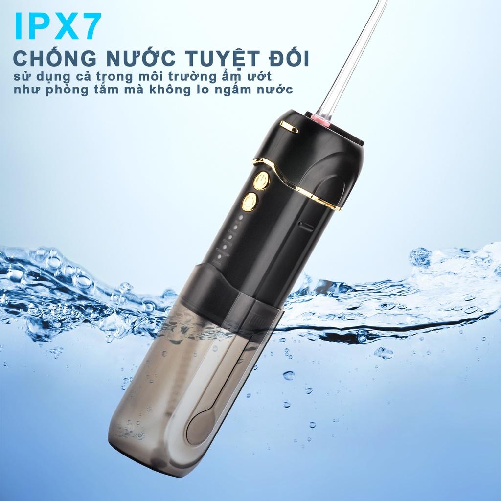 Máy tăm nước Du lịch Cao cấp WaterPush CY-1904 - Siêu nhỏ gọn - 1 đổi 1 Online trong 12 tháng