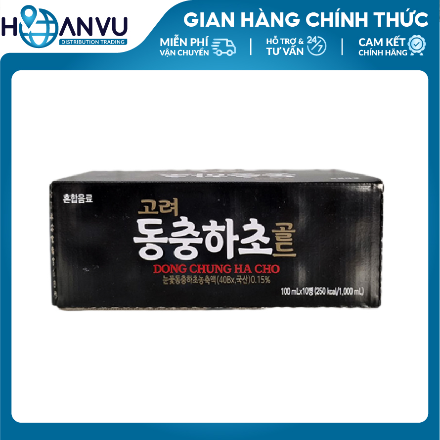 Nước Đông Trùng Hạ Thảo Korean Dong Chung Ha Cho Gold (100ml)