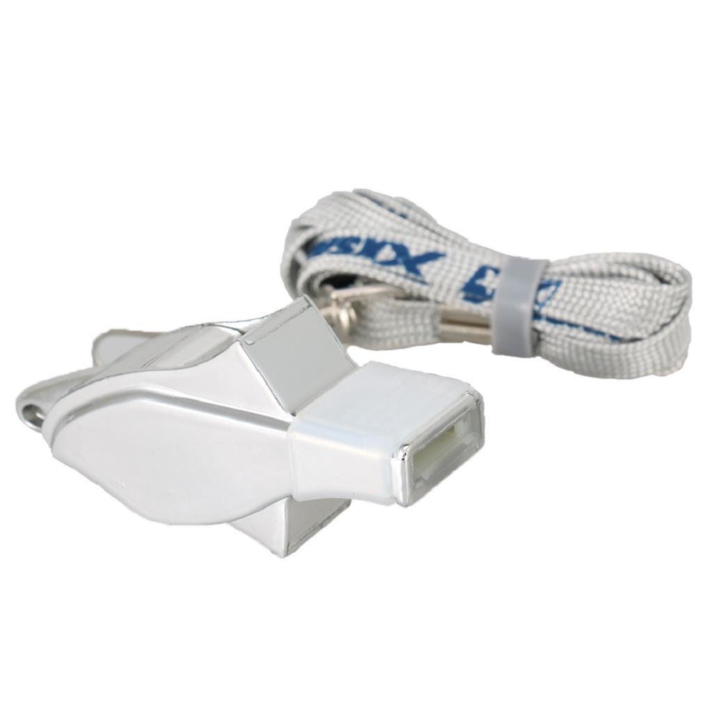 Survival Whistle Football Soccer Sports Referee Whistle & Lanyard