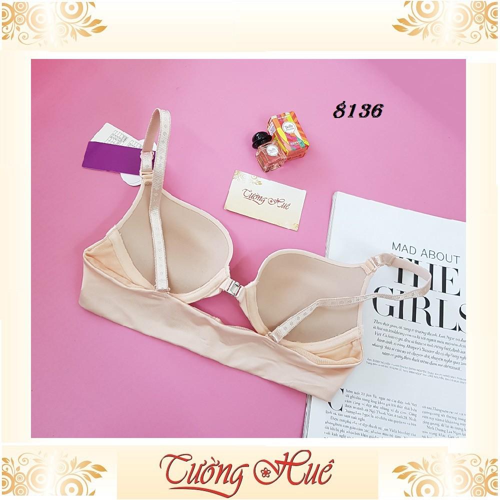 Áo lót nữ annie Bra 8136 trơn cài trước.