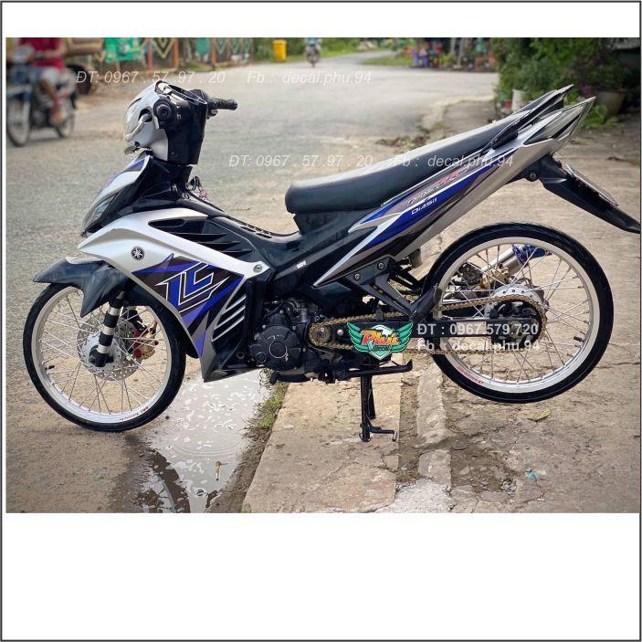 Tem Rời Exciter 135 Lc Bạc Xanh