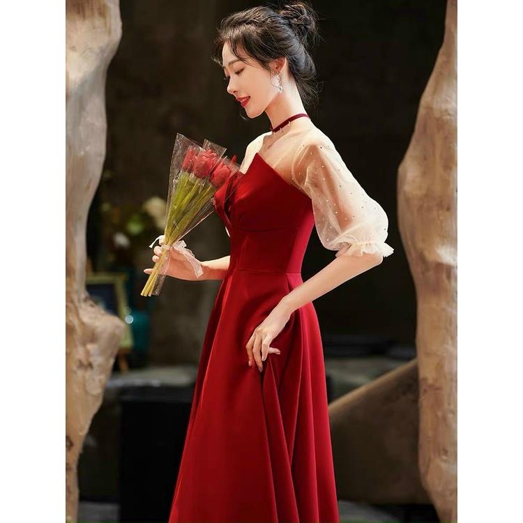 ĐẦM XÒE PHỐI LƯỚI SAO SANG CHẢNH THỜI TRANG NỮ SÀNH ĐIỆU TÔN DÁNG SIÊU XINH CHO CÁC CHỊ EM