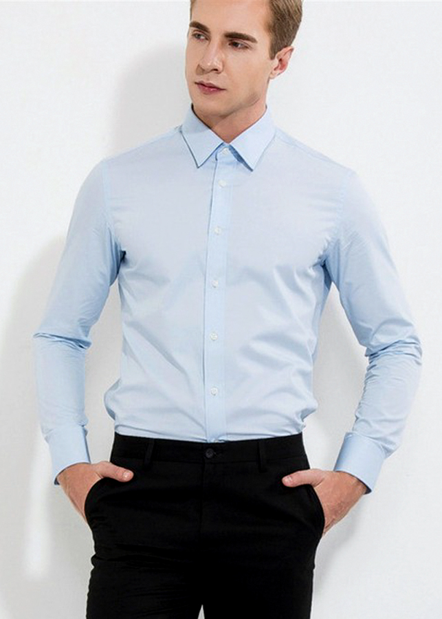 Áo sơ mi nam dáng chuẩn văn phòng , phong cách lịch lãm 93127