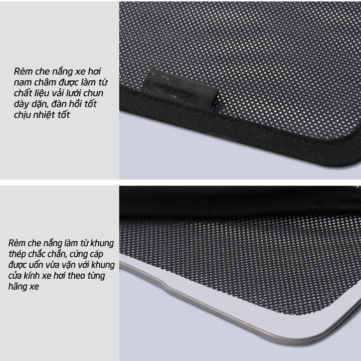 Fortuner,,Bộ 4 Rèm che nắng nam châm xe Fortuner 2018-2019