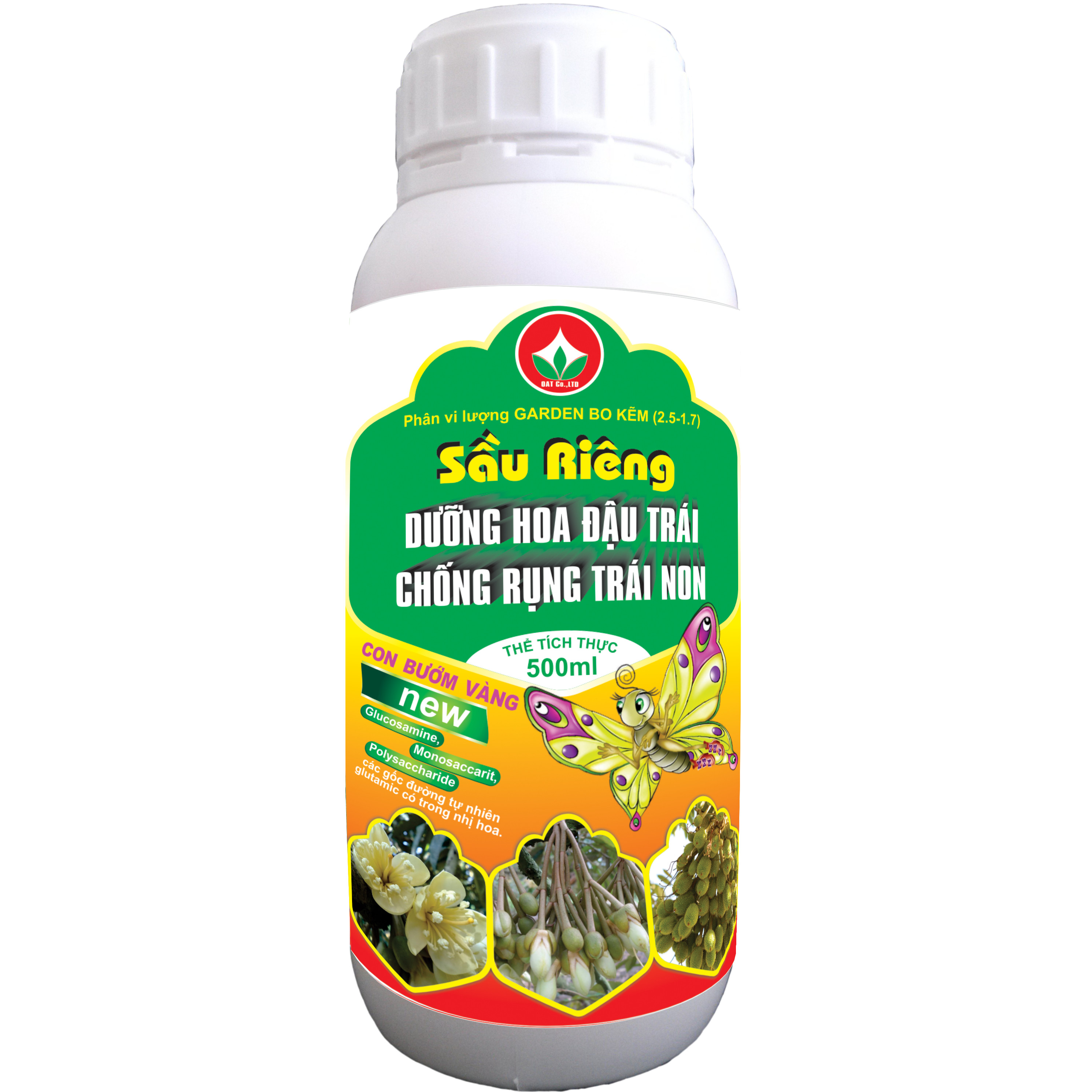 Phân bón lá Garden Bo Kẽm - Sầu riêng - Dưỡng hoa đậu trái