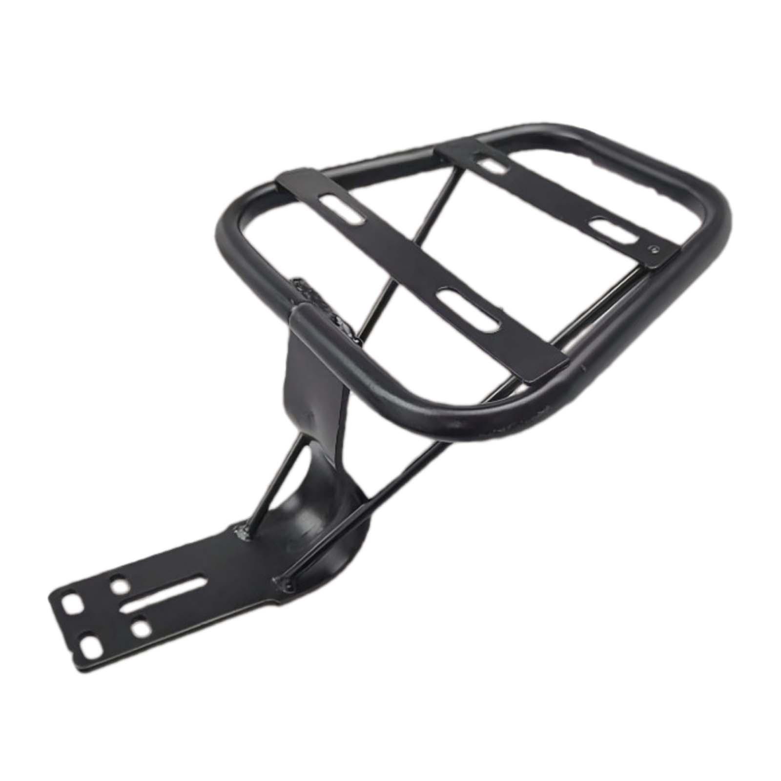 Motorbike Rear Tail Box Carrier Irone Accessories Sturdy Replace Basket Rack