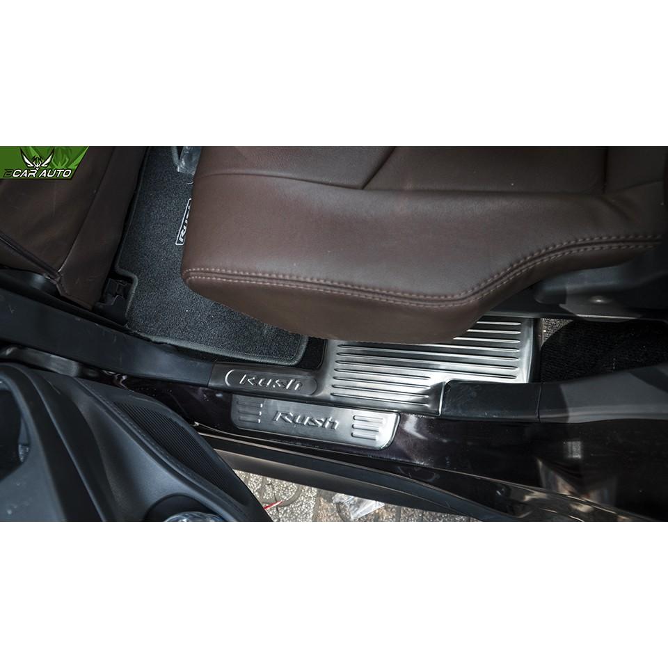 Bộ Ốp bậc, Nẹp bước chân INOX Toyota Rush - Bên Trong