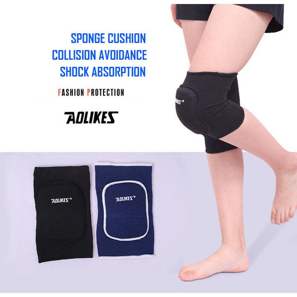 Đai Quấn Bảo Vệ Đầu Gối có Đệm Chính Hãng AOLIKES chơi Thể thao GY21