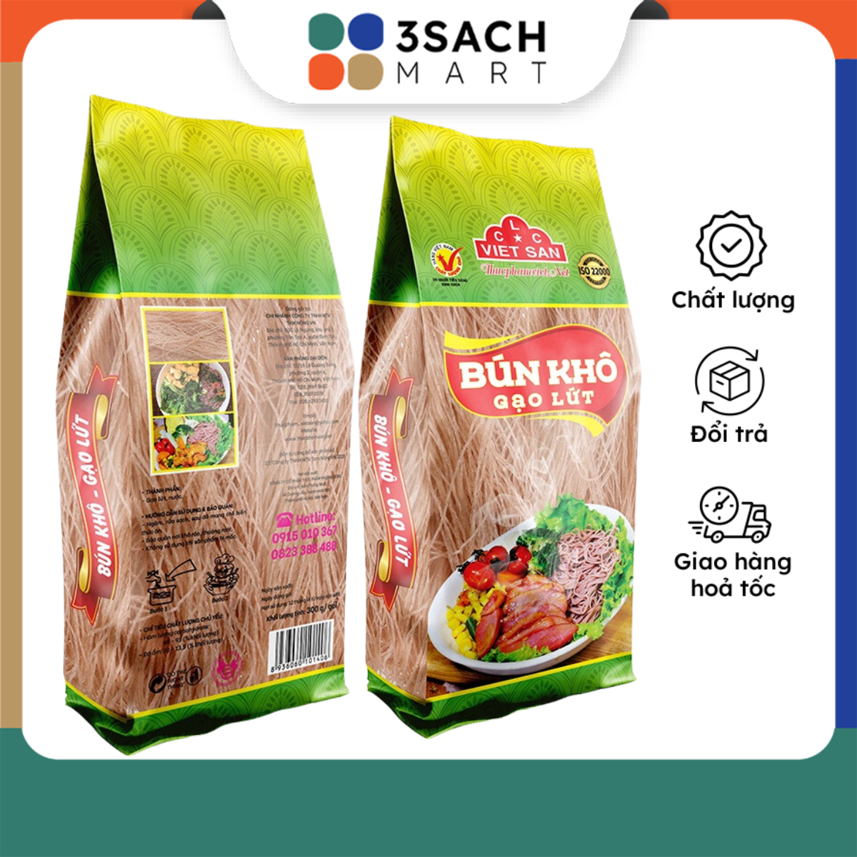 Bún Gạo Lứt Việt San